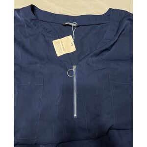 Bloomchic Sleeveless Blue Blouse Women's Plus ‎ Size 6X  NWT